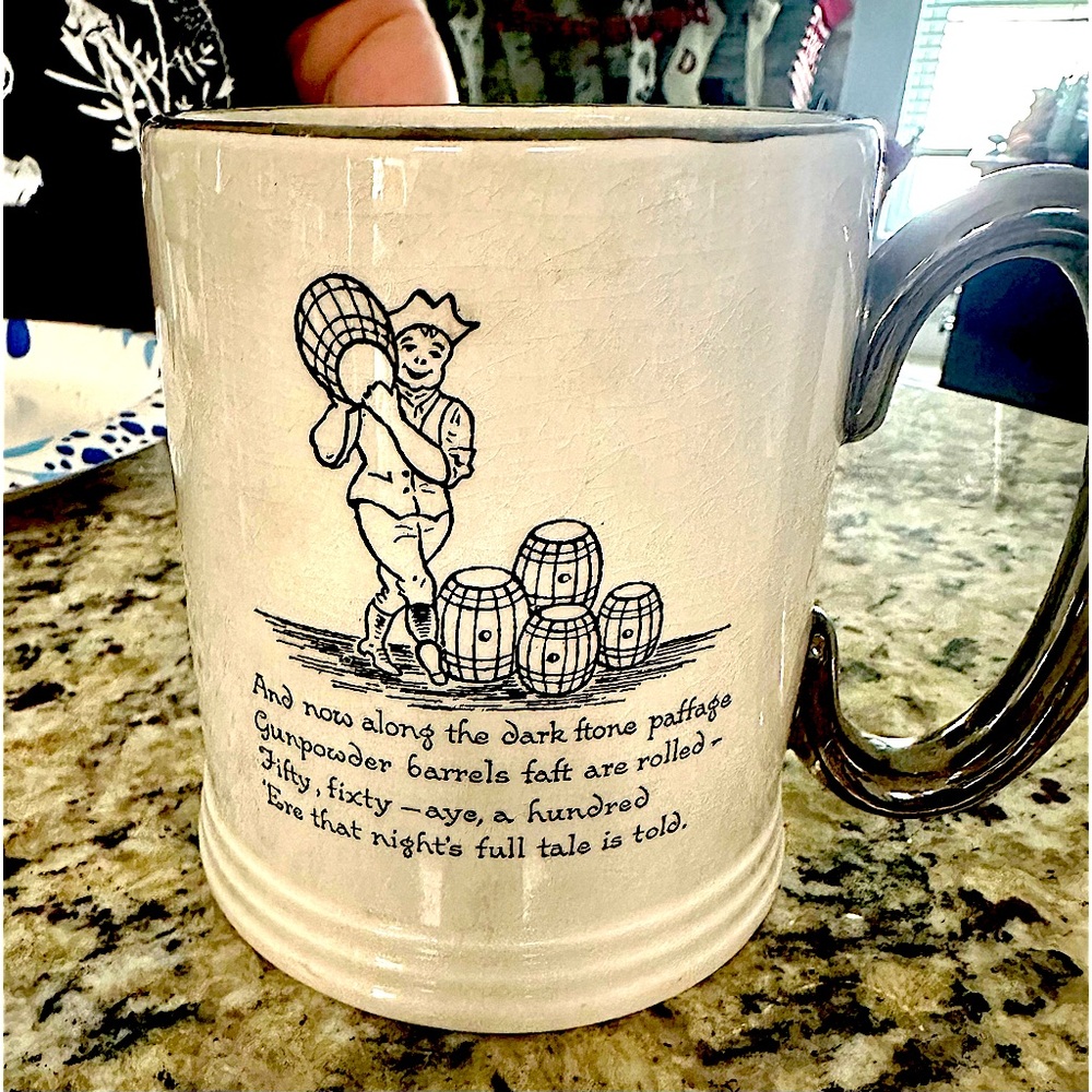 Vintage Gunpowder Tavern Dartmouth England Collector Mug